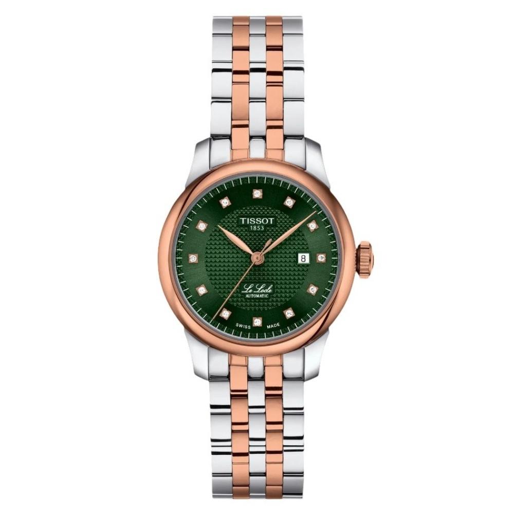 Reloj para Mujer Le Locle Automatic 29mm Bandas Oro Rosa T006.207.22.096.00