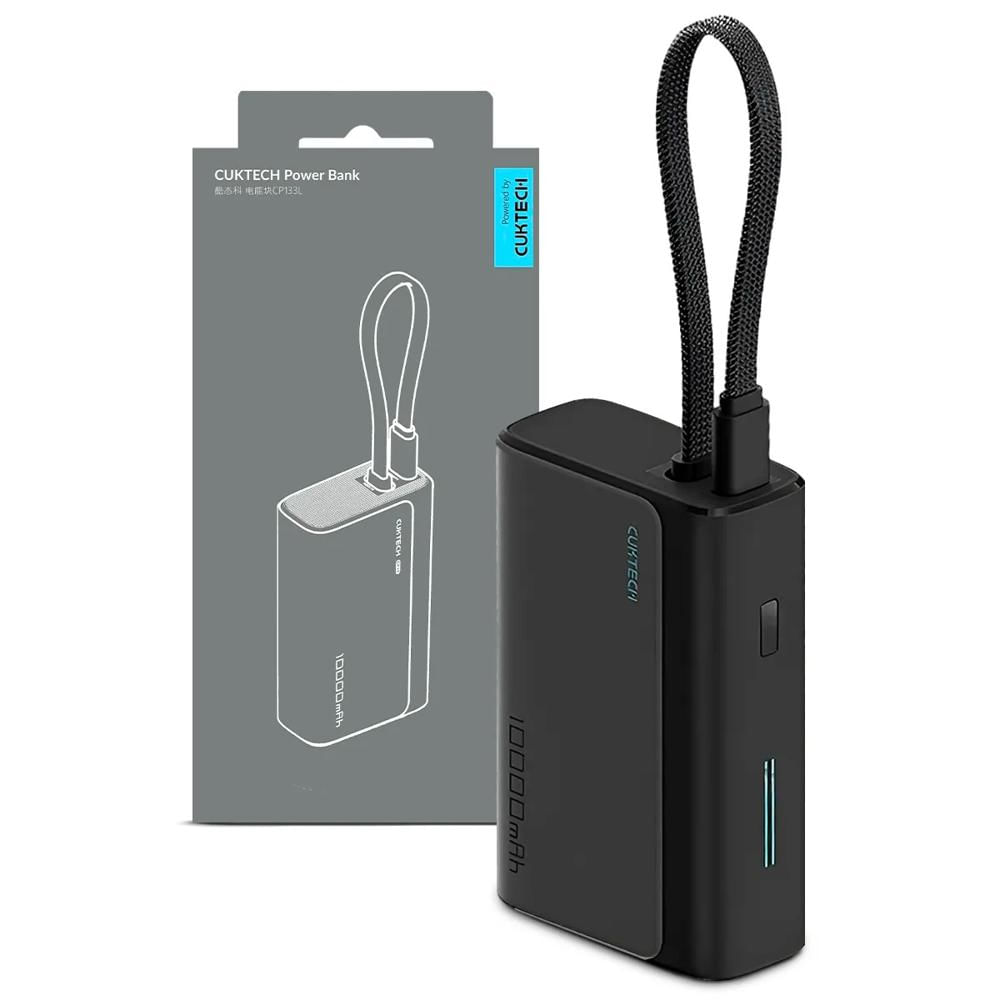 Cargador Portatil CUKTECH 10000mAh 33W Garantia de 1 Año