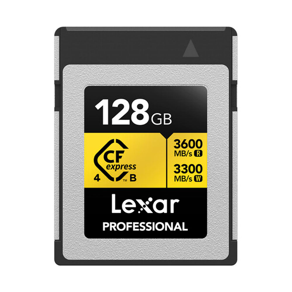 Memoria CFexpress 4.0 Lexar Professional 128GB Type B - Gold Series - R3600mb - W3300mb