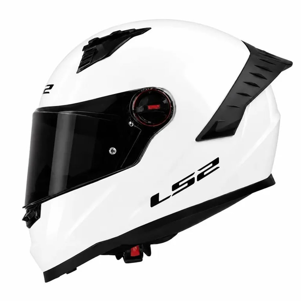 CASCO INTEGRAL para moto LS2 FF816 COSMO blanco V. NEGRO AHUMADO