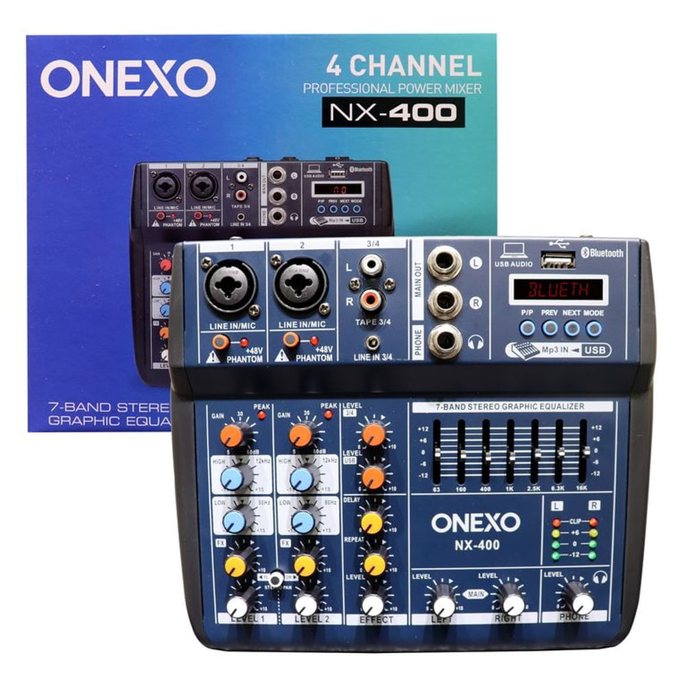 CONSOLA AMPLIFICADA ONEXO NX400