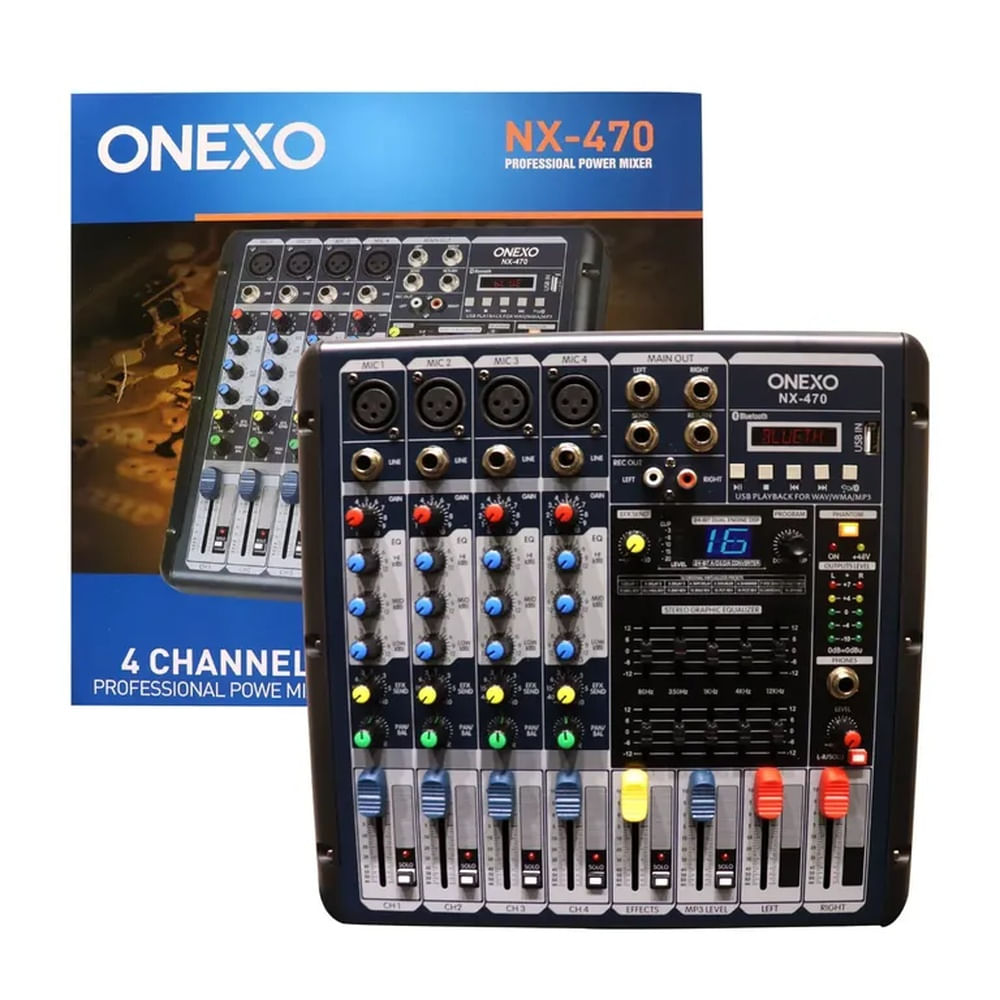 CONSOLA AMPLIFICADA ONEXO NX470