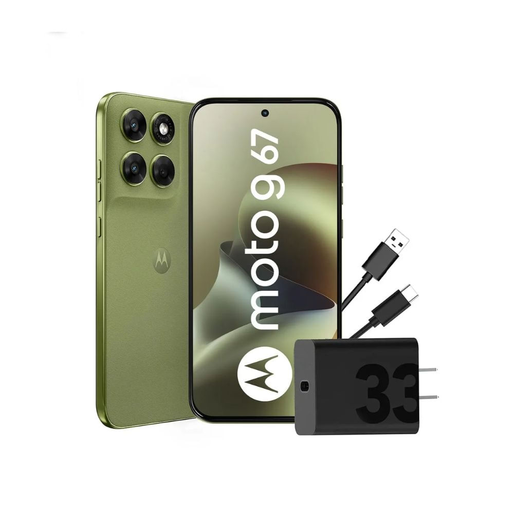 Celular Motorola G67 4GB RAM - 256GB ROM Verde