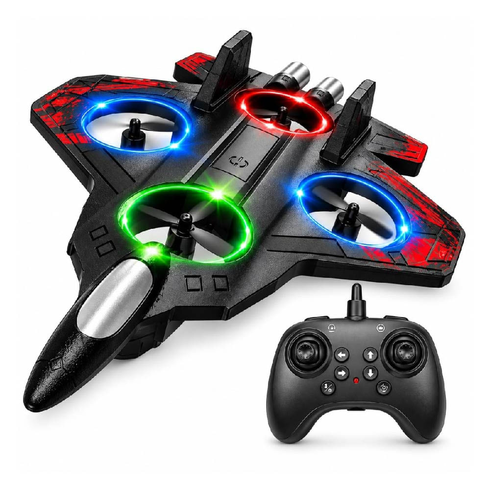 DRON AVION POWER GYRO CON CONTROL REMOTO Y LUCES LED