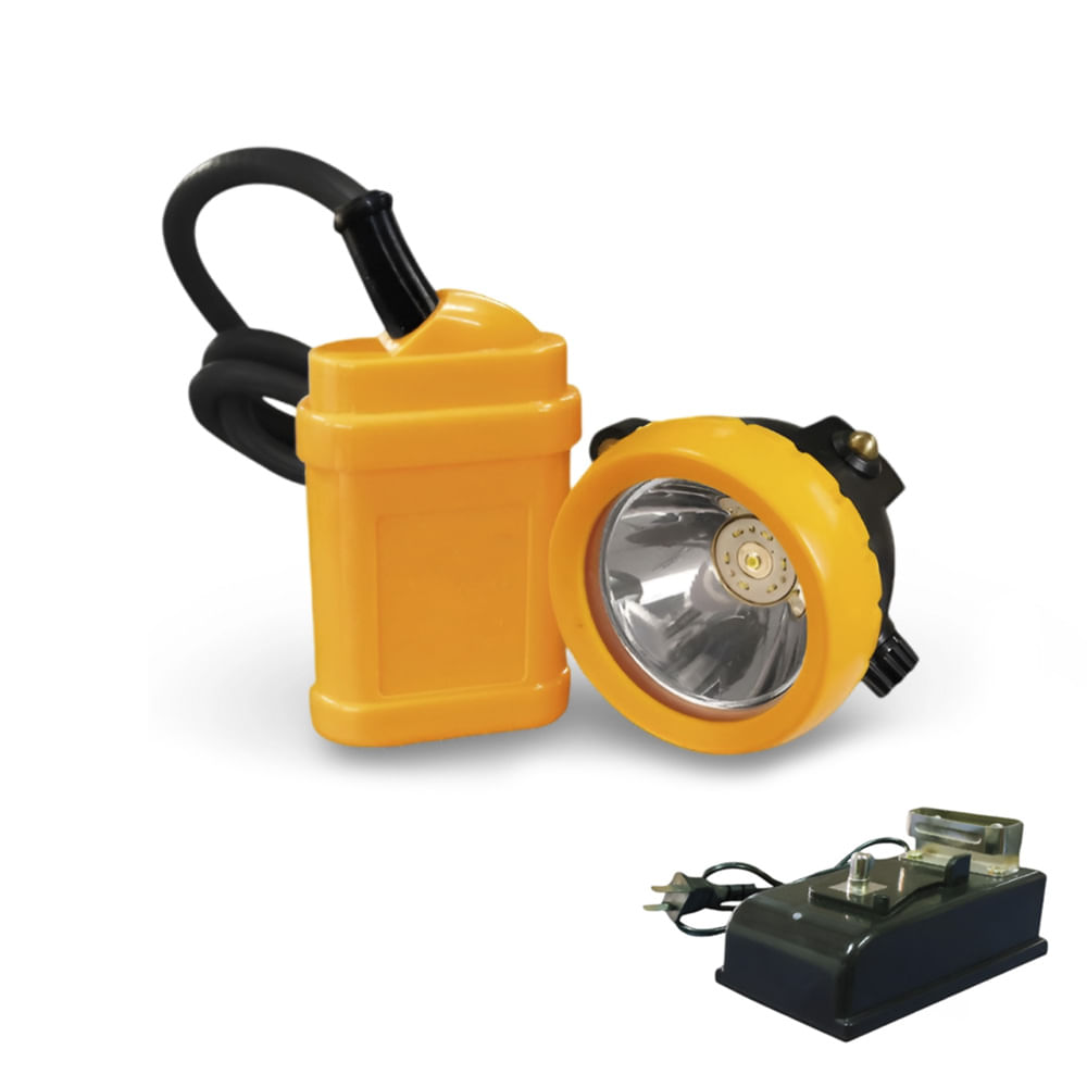 Linterna para Minero Led 17 Horas 9000 Lux Recargable