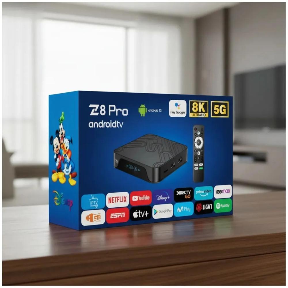 TV BOX Z8 PRO ANDROID 12 WIFI HDMI SMART TV - Oechsle