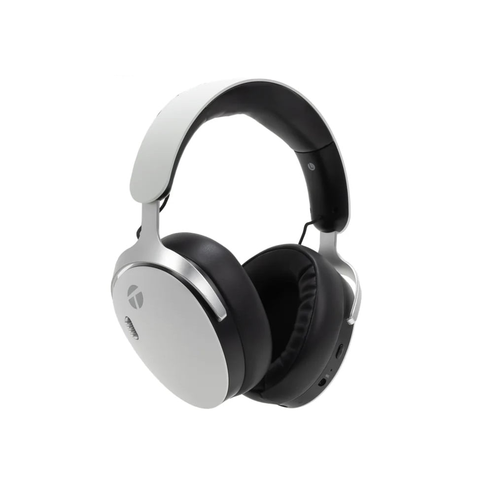 Audífono inalámbrico gamer TEROS TE-80720WBK BT USB Negro Blanco