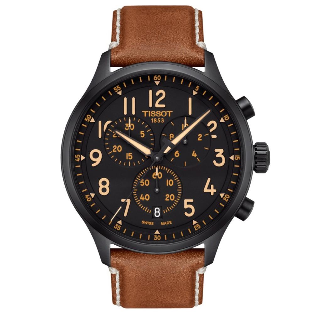 Reloj para Hombre Chrono XL Marrón y Negro T116.617.36.052.03