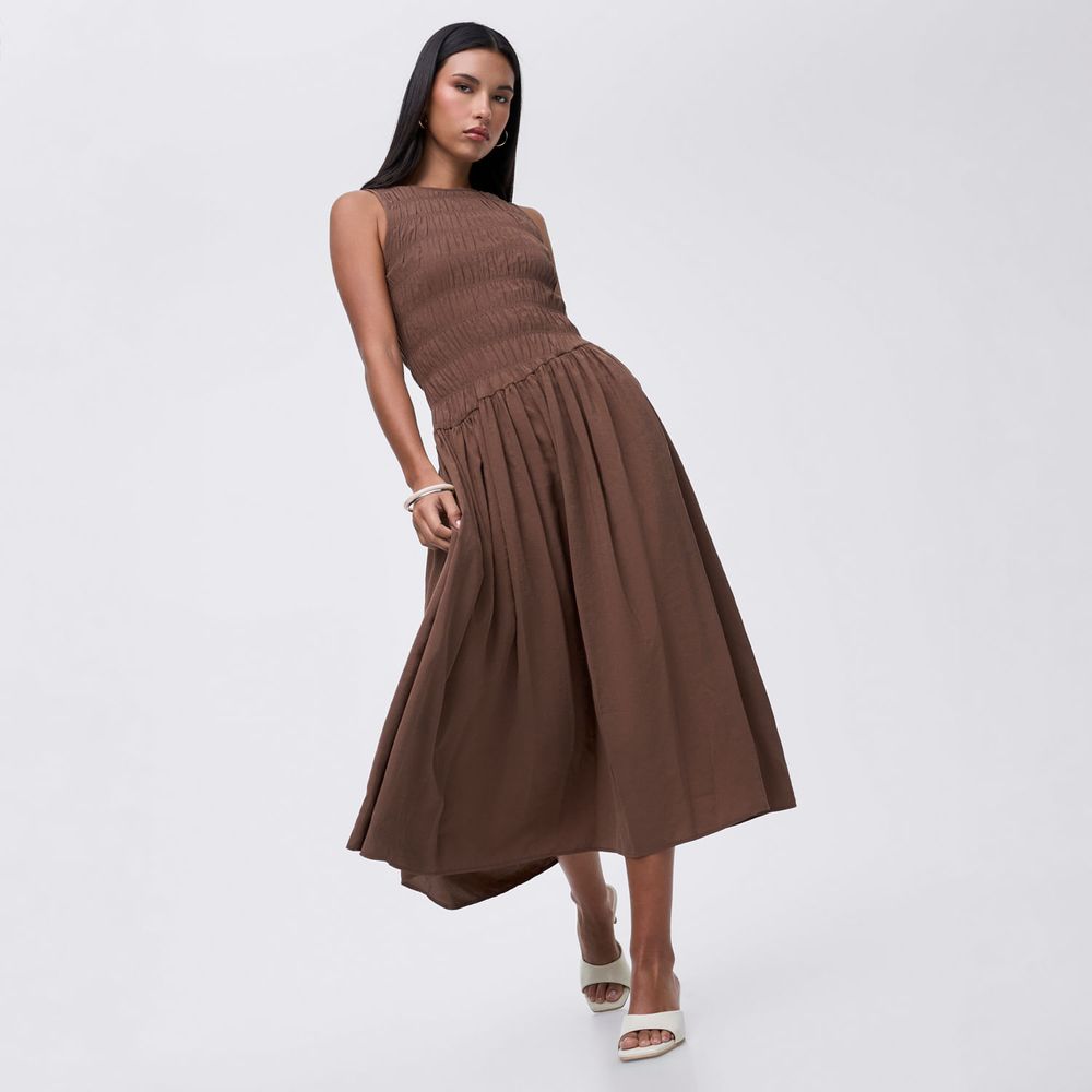 Vestido Midi Mujer Panal Malabar | Oechsle.pe - Oechsle