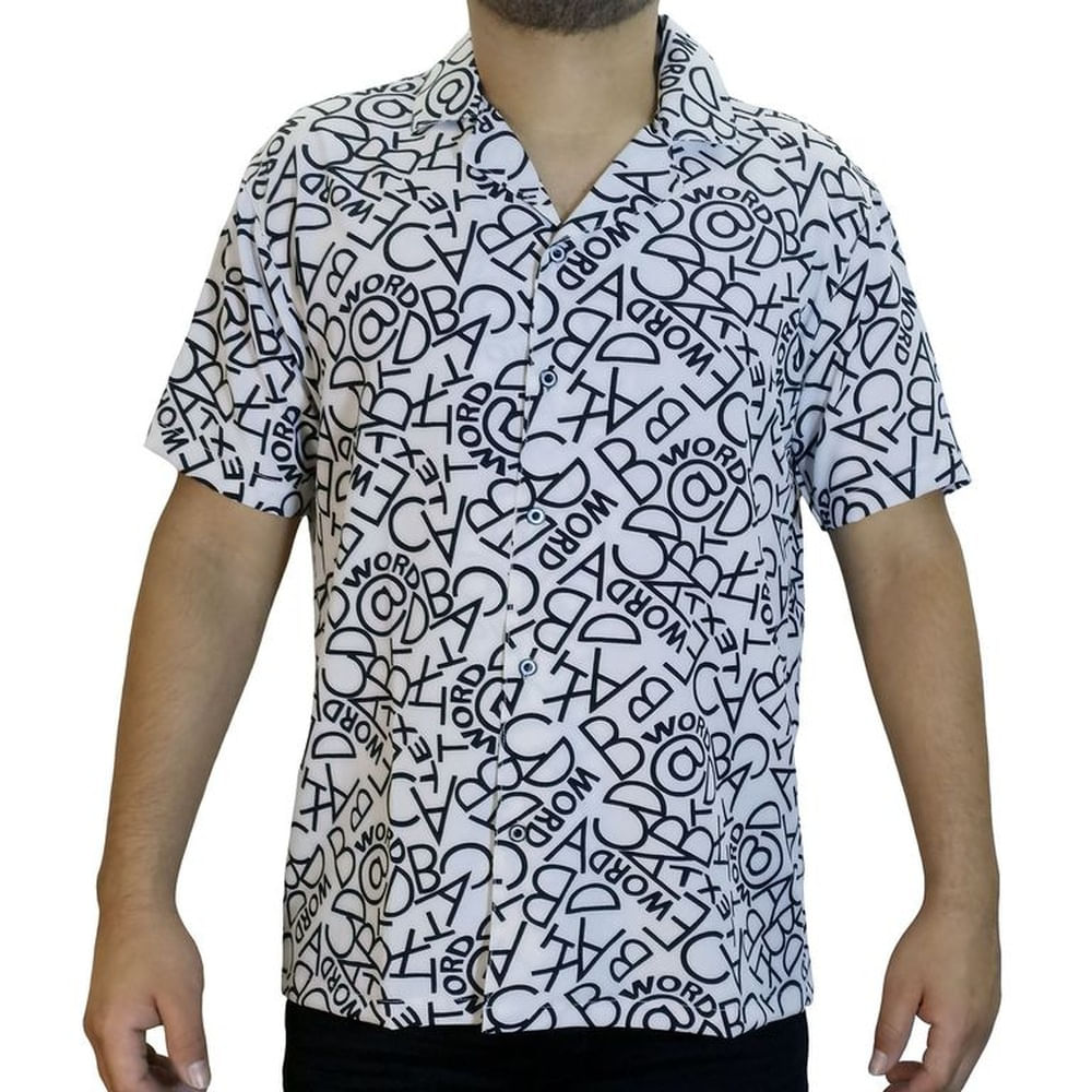 Camisa Kreemp Chalis Manga Corta Para Hombre - Blanco - Oechsle