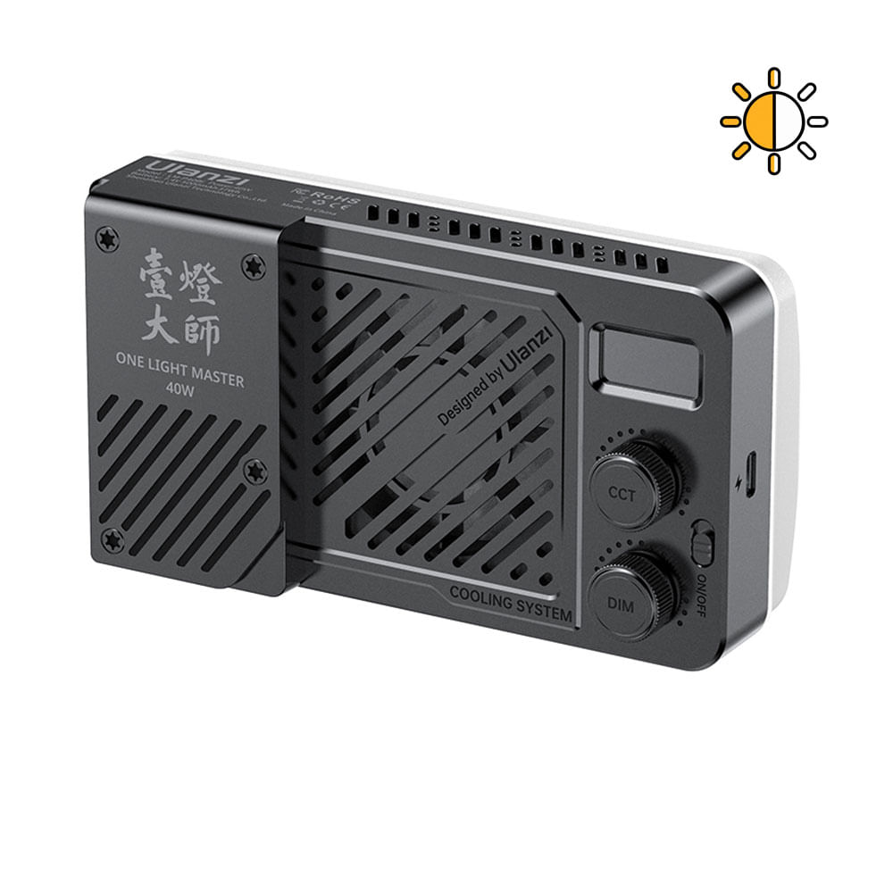 Luz Continua LED Ulanzi LM-P40Bi BiColor