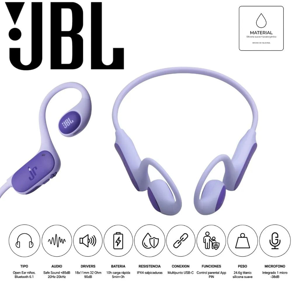 AUDIFONOS JBL MOD JUNIOR FREE