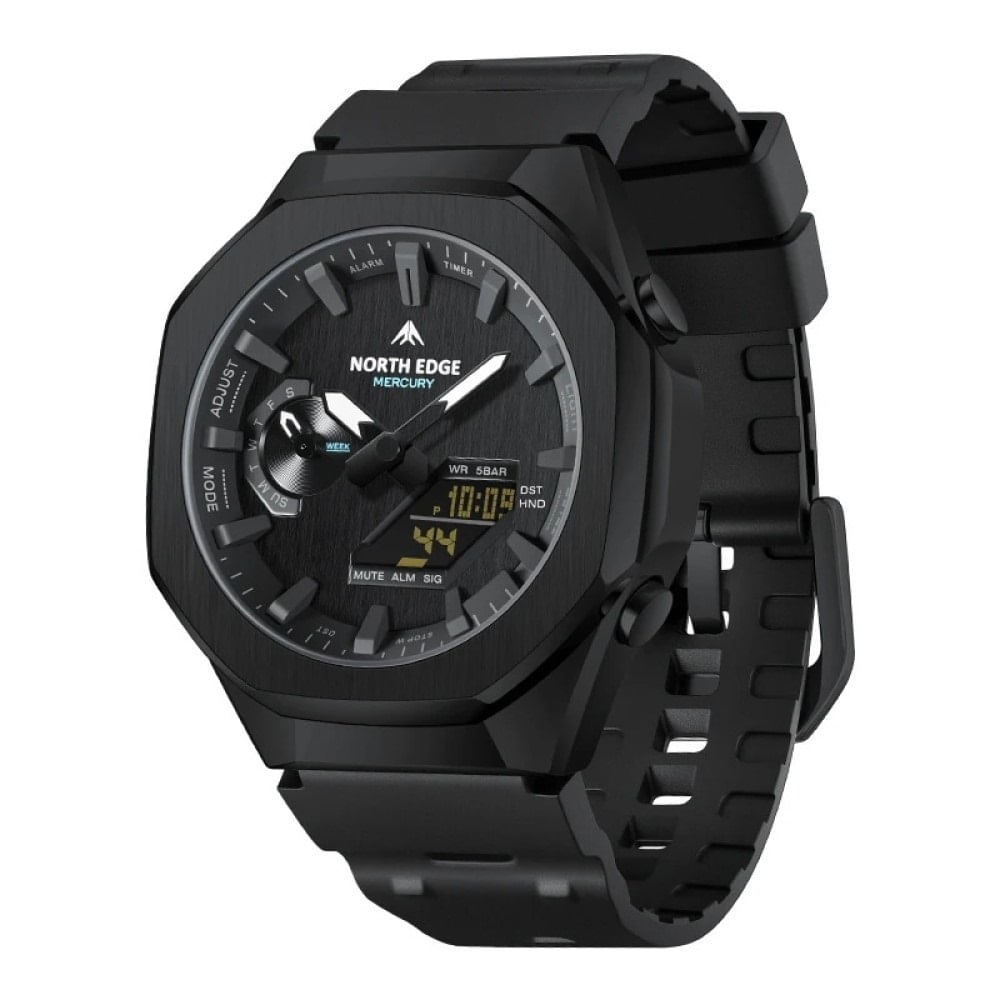 Reloj Hombre North Edge MERCURY Analogo-Digital Negro