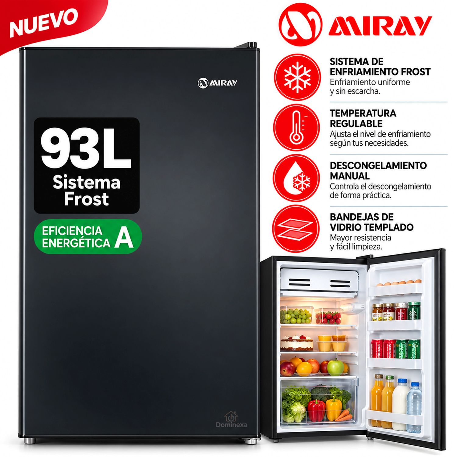 Frigobar-Refrigeradora RM-94M 93 L