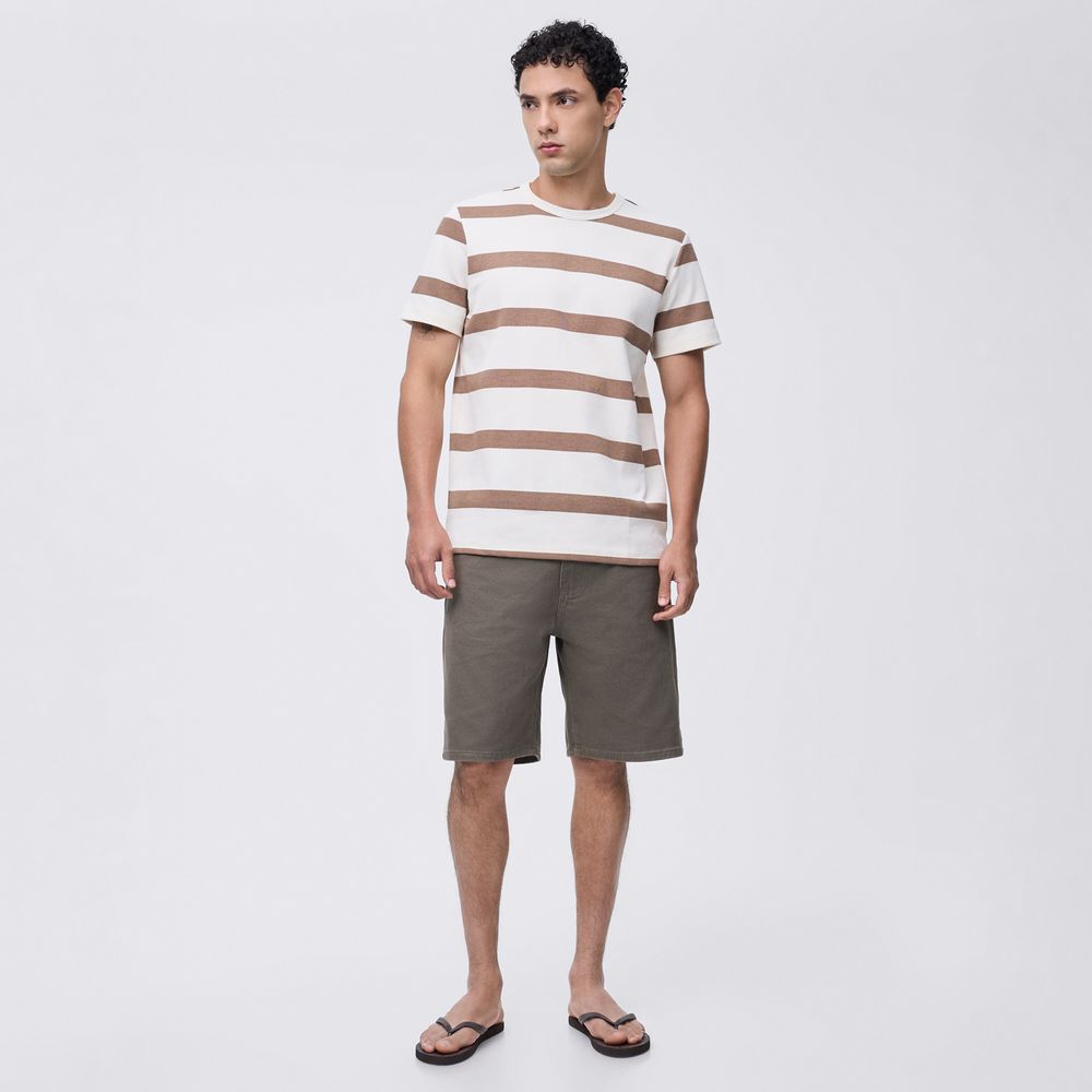 Polo Manga Corta Hombre Rayas Hypnotic | Oechsle.pe - Oechsle