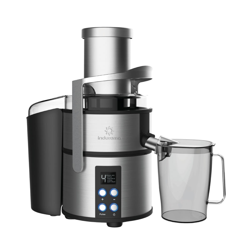 Extractor de jugo Indurama EI800I 800W 1.1L 4 velocidades inox