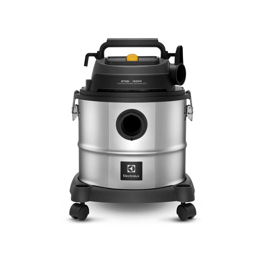 Aspiradora Agua y Polvo Electrolux 1800W 20L con ThermoControl y Función Soplado Inox GT20I