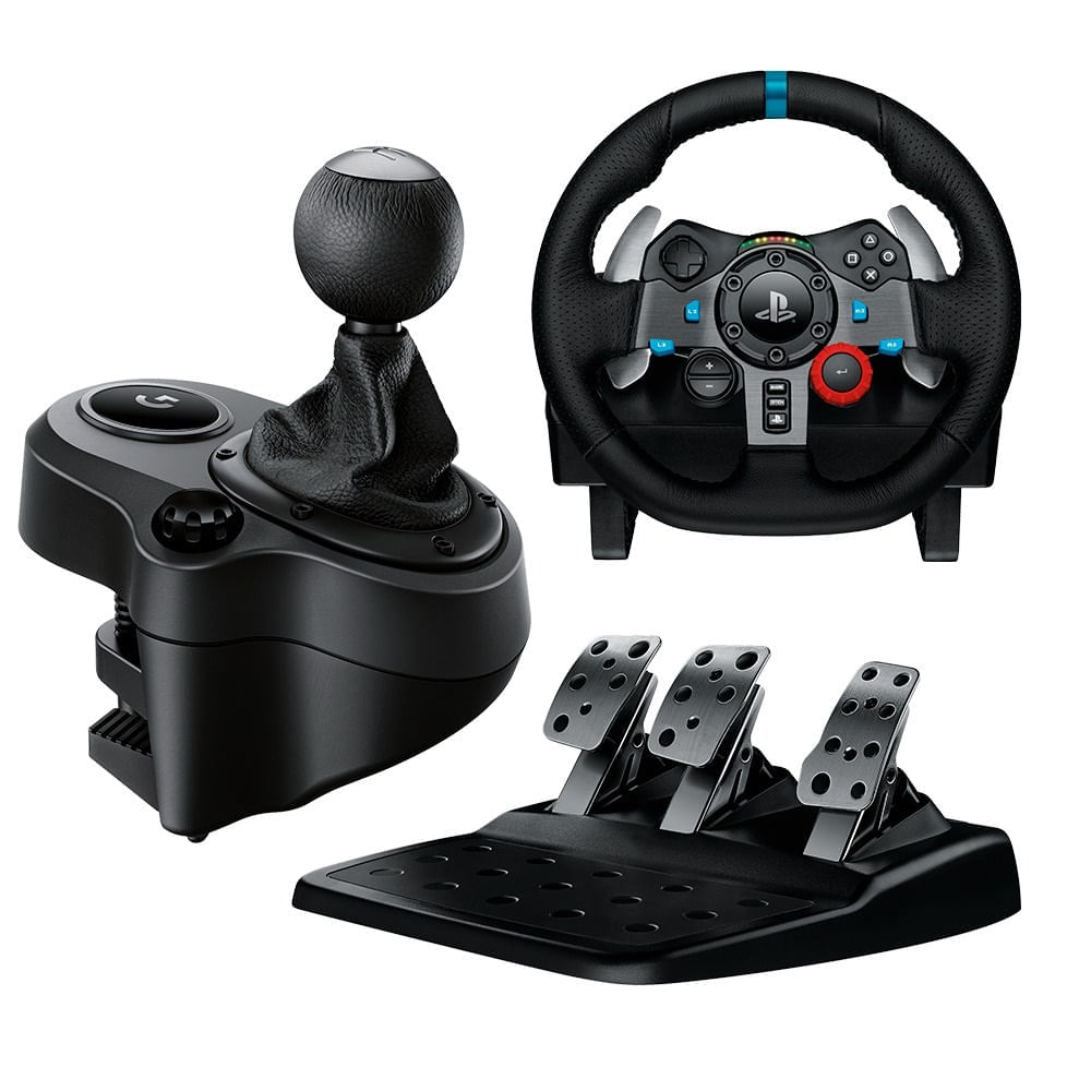 Timon con Pedal Logitech G29 Ps3 Ps4 + Palanca