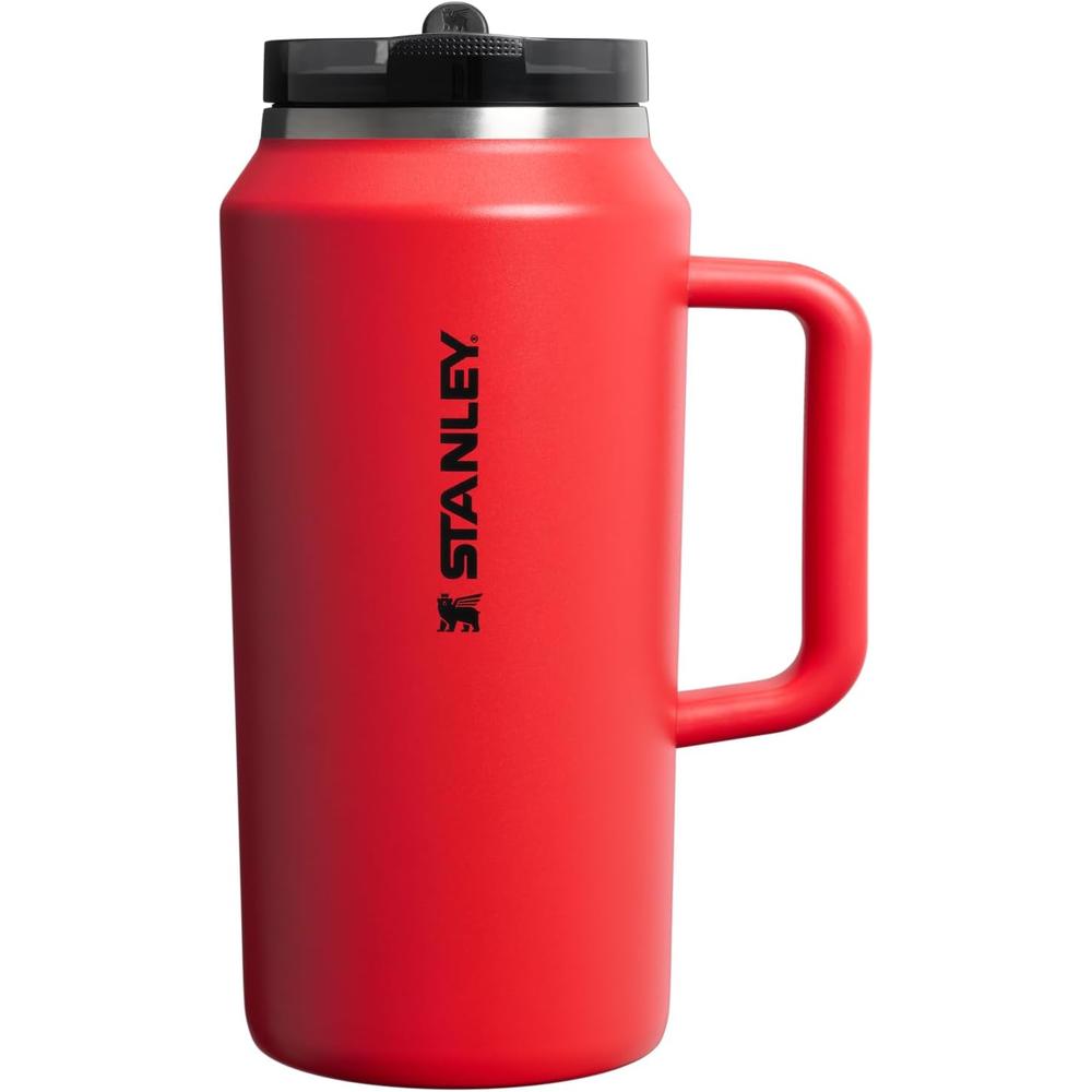 STANLEY QUENCHER PROTOUR FLIP STRAW TUMBLER 64 OZ / 1893 ML | CHILI BLACK