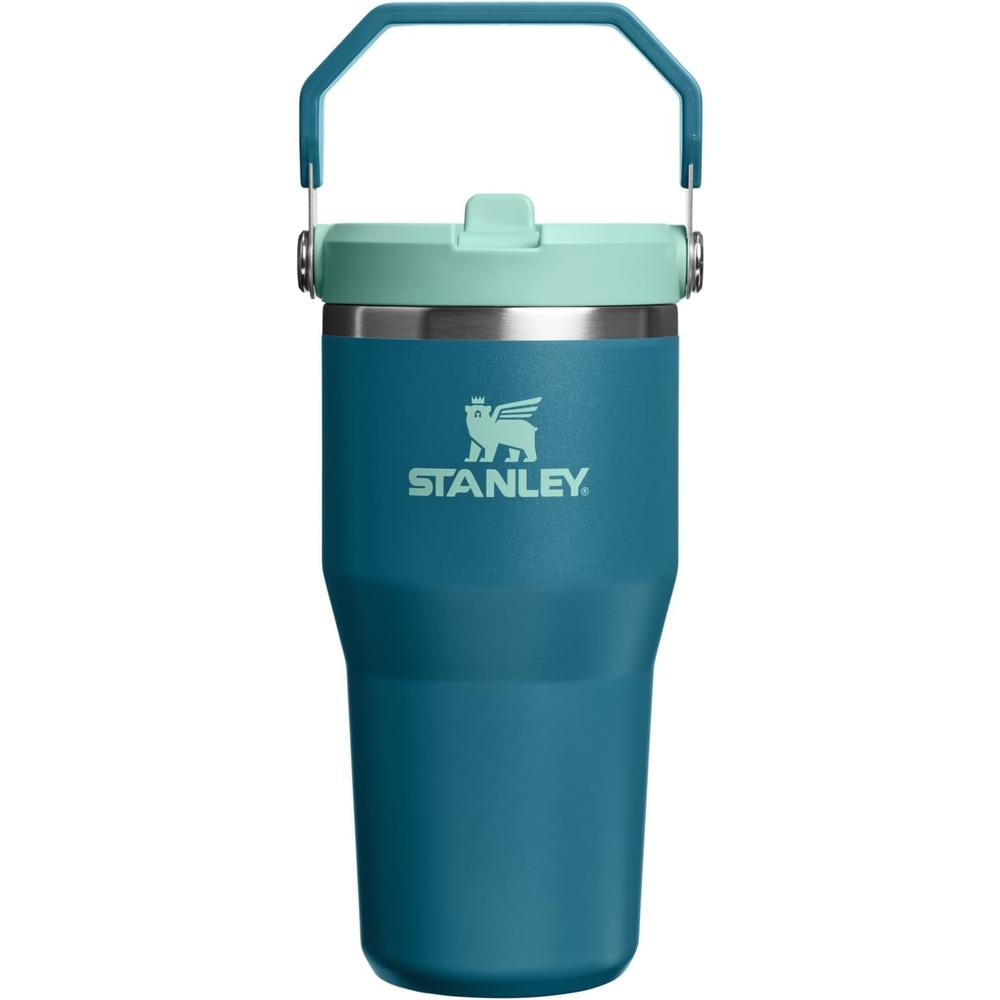 STANLEY ICEFLOW 2.0 FLIP STRAW TUMBLER WITH HANDLE 30 OZ / 887 ML | DARK BLOSSOM