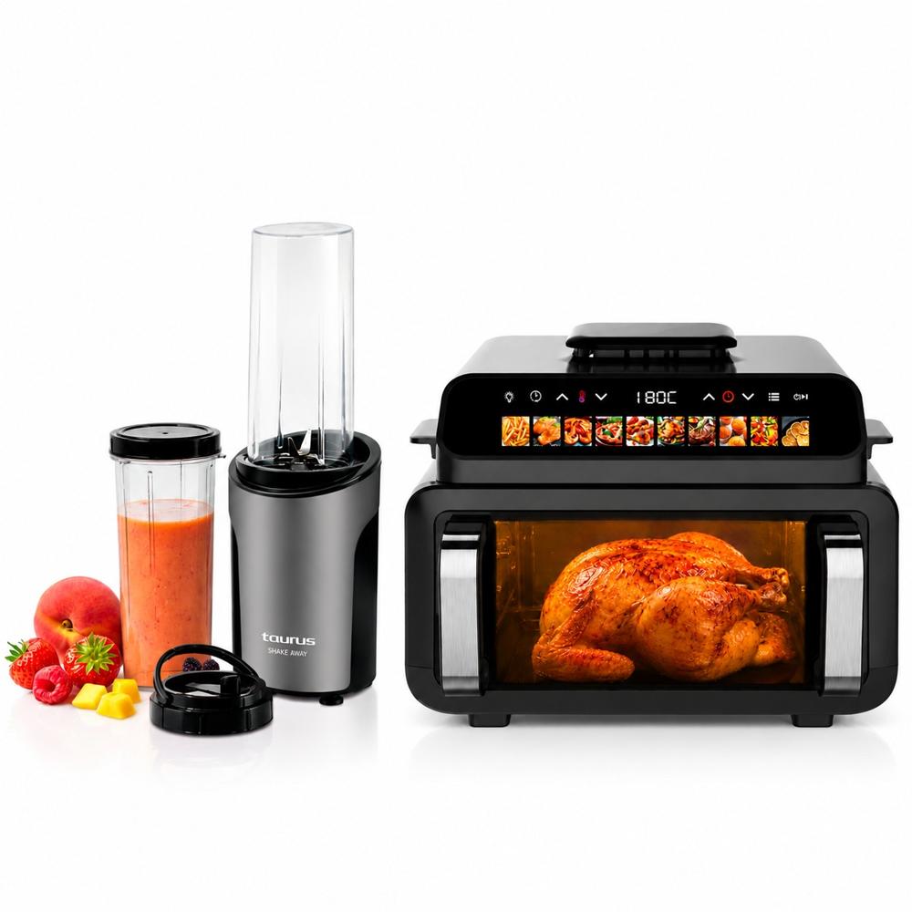 Freidora de Aire Taurus Mod. Fun Fryer - Licuadora Taurus Shake Away 2.0