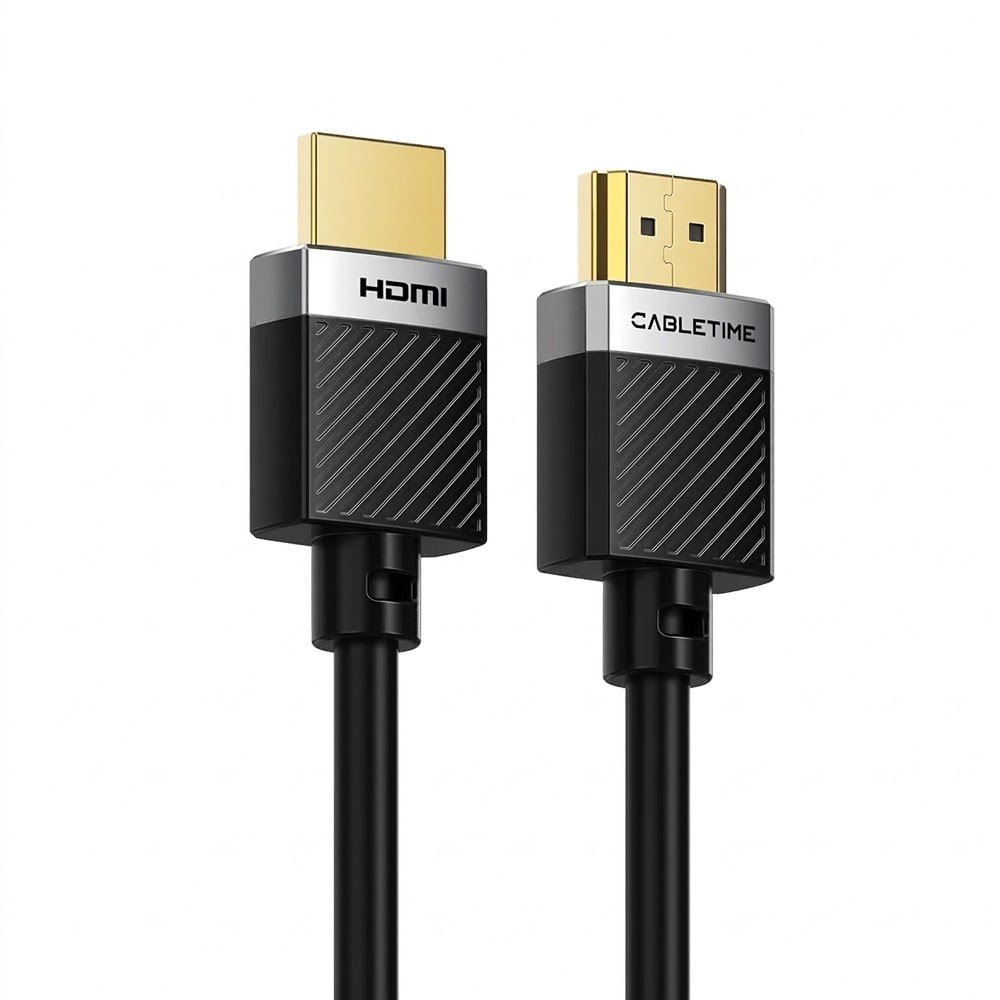 Cable HDMI 2.0 4K 60Hz CABLETIME 10 metros 18Gbps HDR Alta Velocidad CH24Q