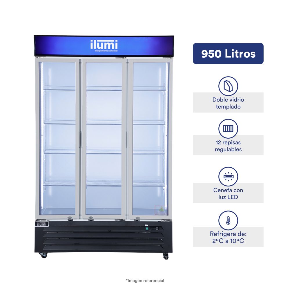Visicooler fan cooling 1200 litros ilumi