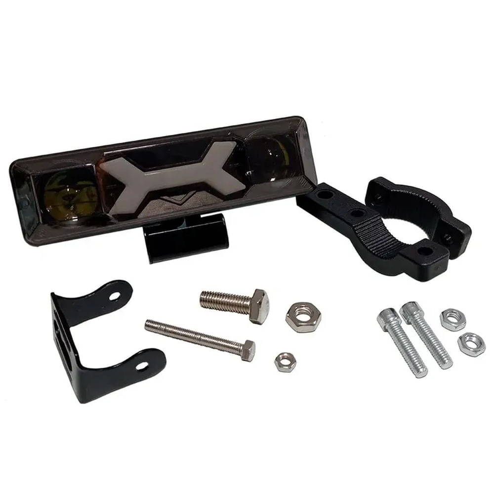 Faro Led Neblinero Platanito 20w Luz Dual 4 Funciones 12v24v