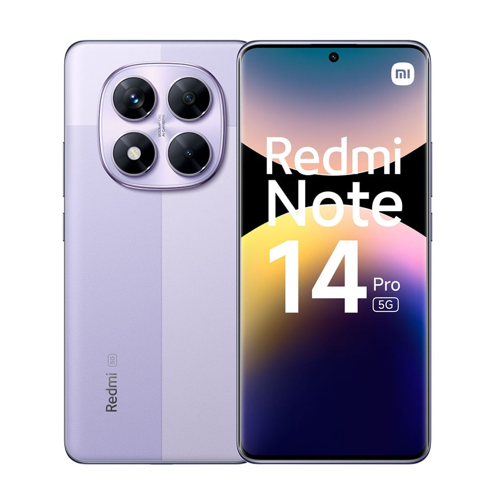 Xiaomi Redmi Note 14 Pro 5G 256GB 8GB Lavender (REACONDICIONADO GRADO A+)