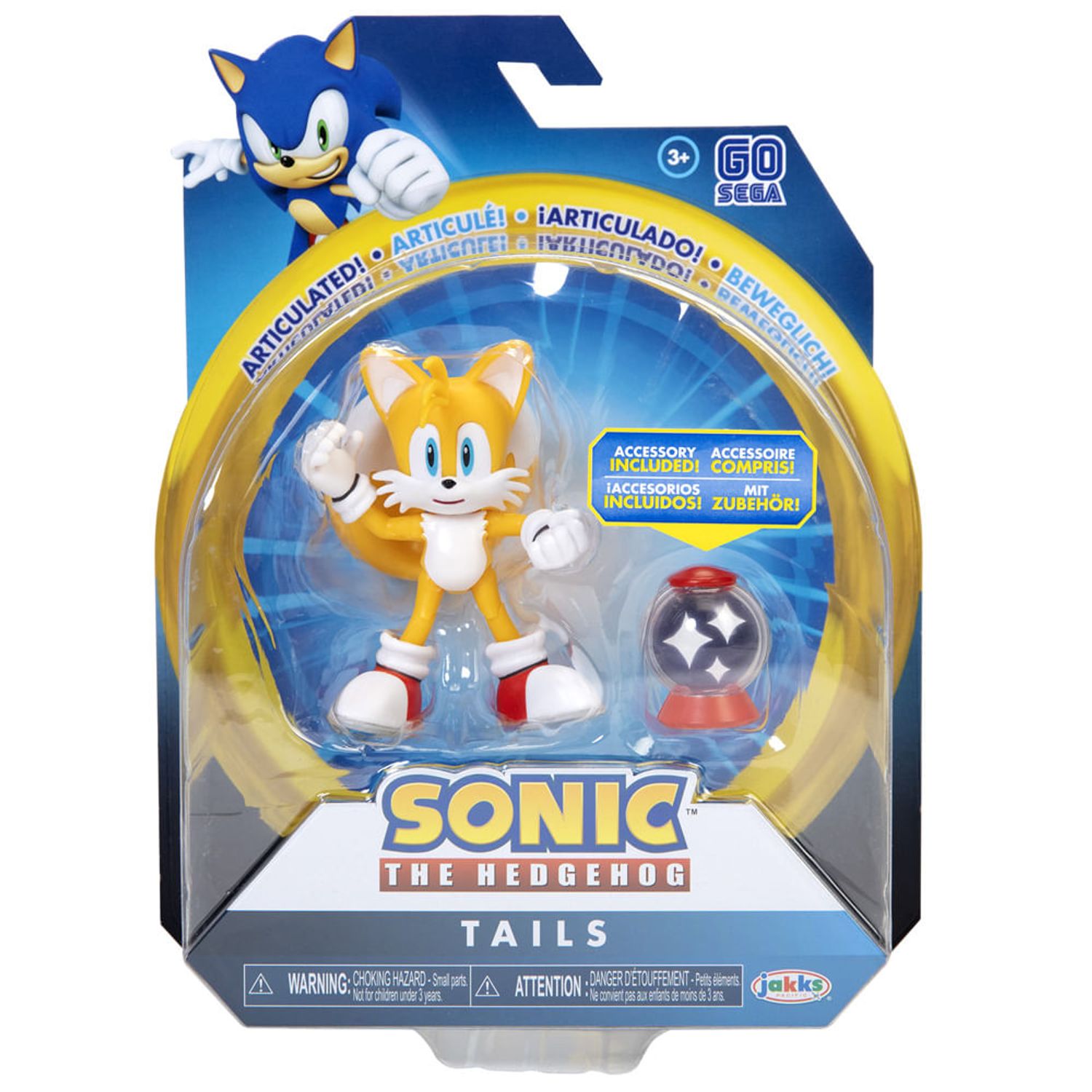 Figura De Acción Jakks Pacific Sonic The Hedgehog Colitas - Oechsle