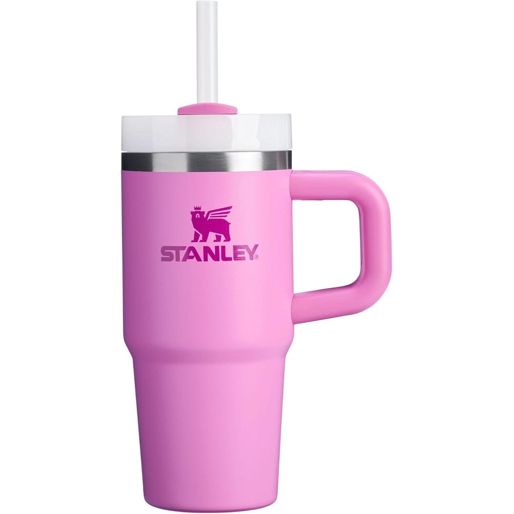 STANLEY QUENCHER H2.0 FLOWSTATE TUMBLER CON ASA Y SORBETE 14 OZ | PEONY