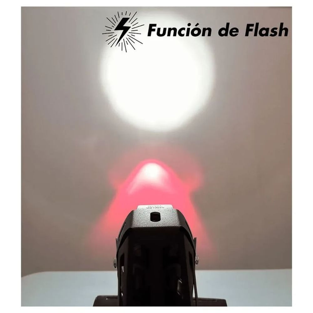 Exploradora Faro Led Luz Blanca Aureola Multicolor 3.5 PuLG