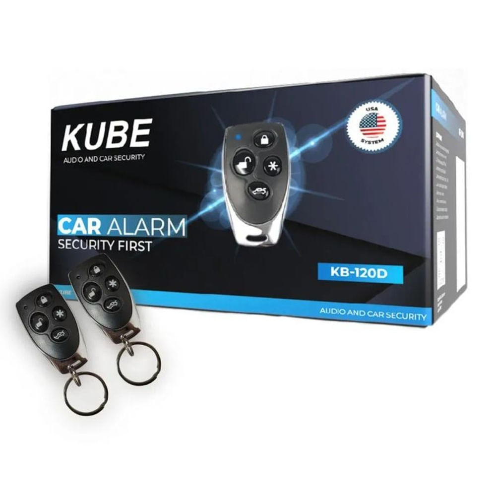 Alarma Para Auto Kube Universal Código Variable con Control