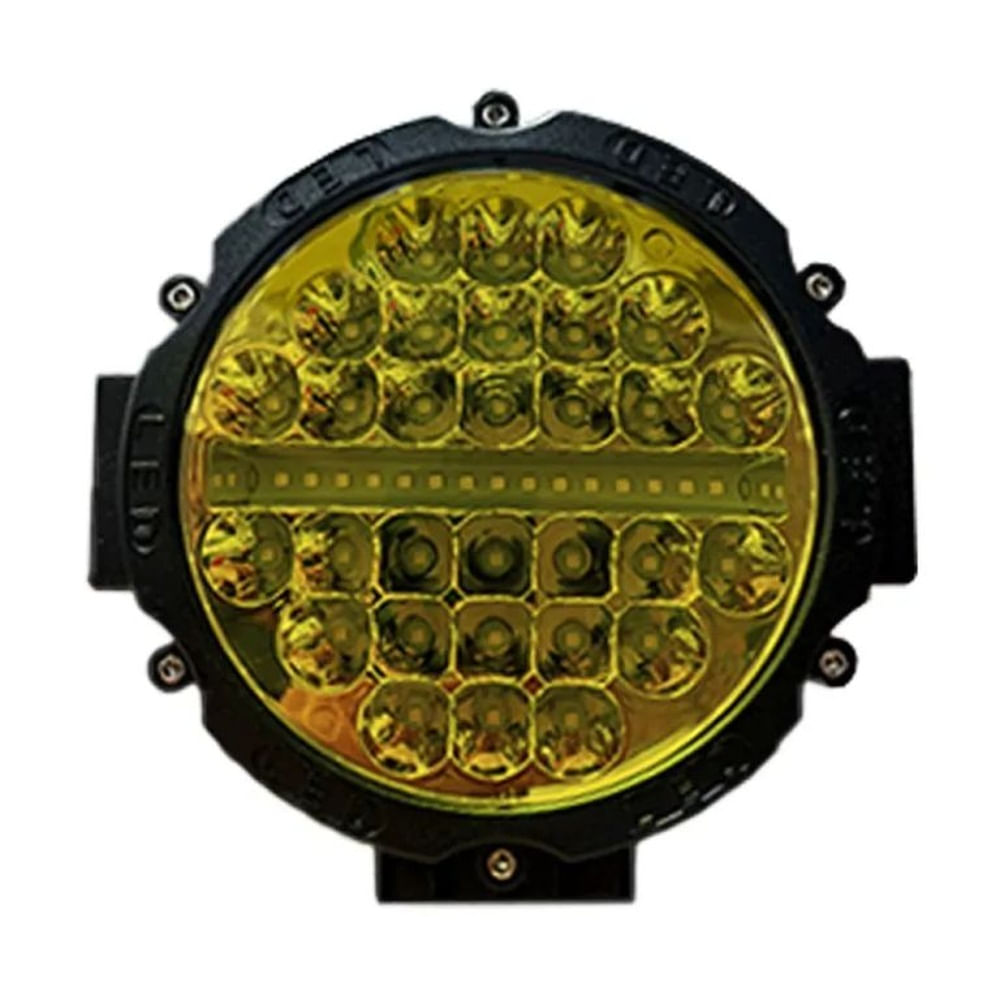 Faro Led Neblinero 135w Luz Amarillo 45 Led Metálico Auto