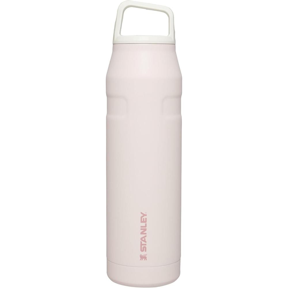STANLEY ICEFLOW CAP & CARRY BOTTLE 36 OZ | ROSE QUARTZ GLIMMER