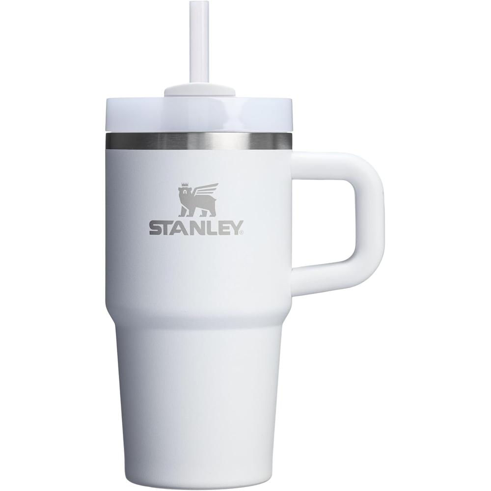 STANLEY QUENCHER H2.0 FLOWSTATE TUMBLER CON ASA Y SORBETE 20 OZ | FROST