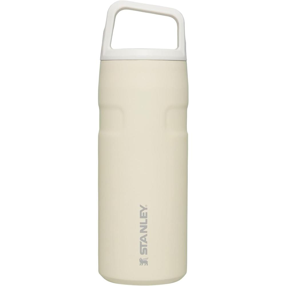 STANLEY ICEFLOW CAP & CARRY BOTTLE 16 OZ | CREAM GLIMMER