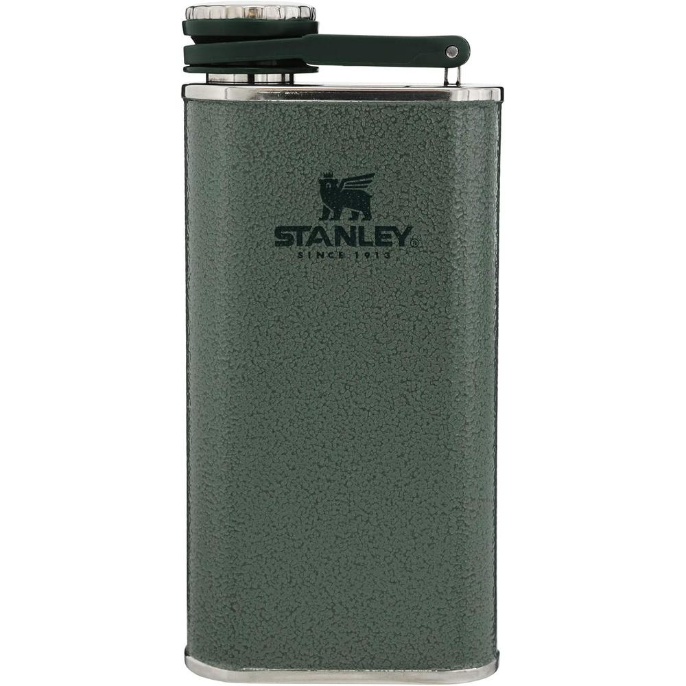 STANLEY CLASSIC WIDE MOUTH FLASK 8 OZ | HAMMERTONE GREEN