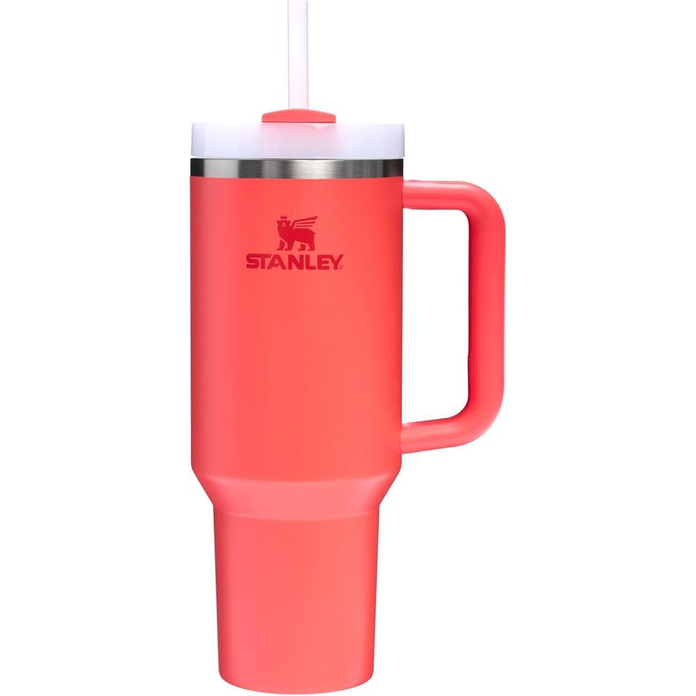 STANLEY QUENCHER H2.0 FLOWSTATE TUMBLER CON ASA 40 OZ | HOT CORAL