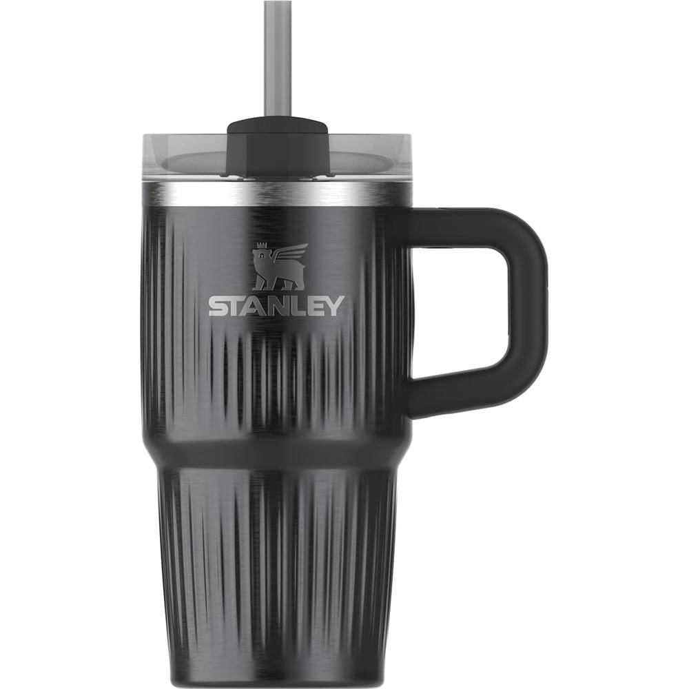 STANLEY QUENCHER H2.0 FLOWSTATE TUMBLER CON ASA 20 OZ | FLUTED BLACK