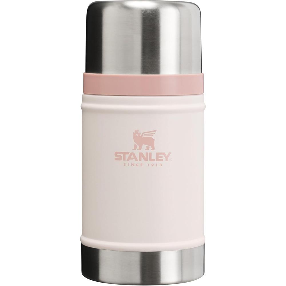 STANLEY CLASSIC LEGENDARY RECIPIENTE TÉRMICO PARA ALIMENTOS 24 OZ | ROSE QUARTZ