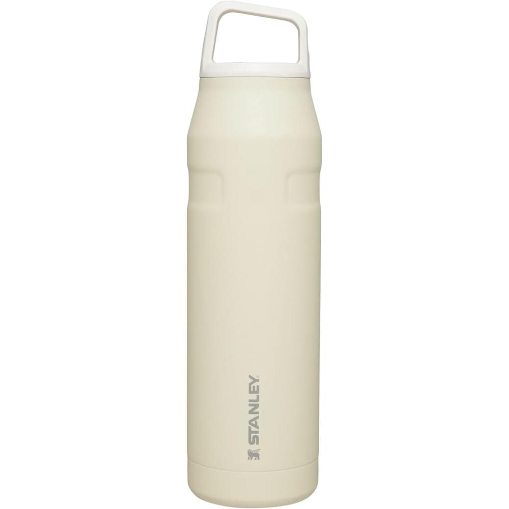STANLEY ICEFLOW CAP & CARRY BOTTLE 36 OZ | CREAM GLIMMER