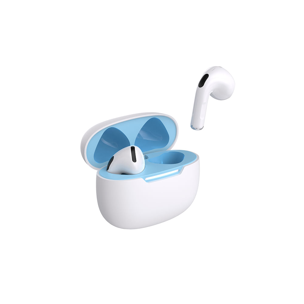 Audífonos Bluetooth MOVISUN T 17 - 16Hrs - Blanco