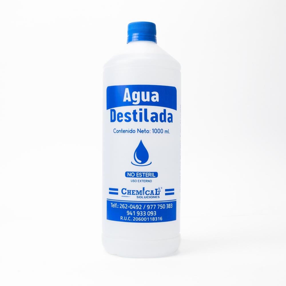 Agua Destilada de 1 Litro