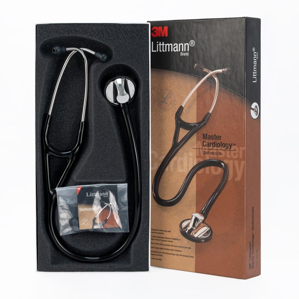 Estetoscopio Littmann Master Cardiology Negro 2160