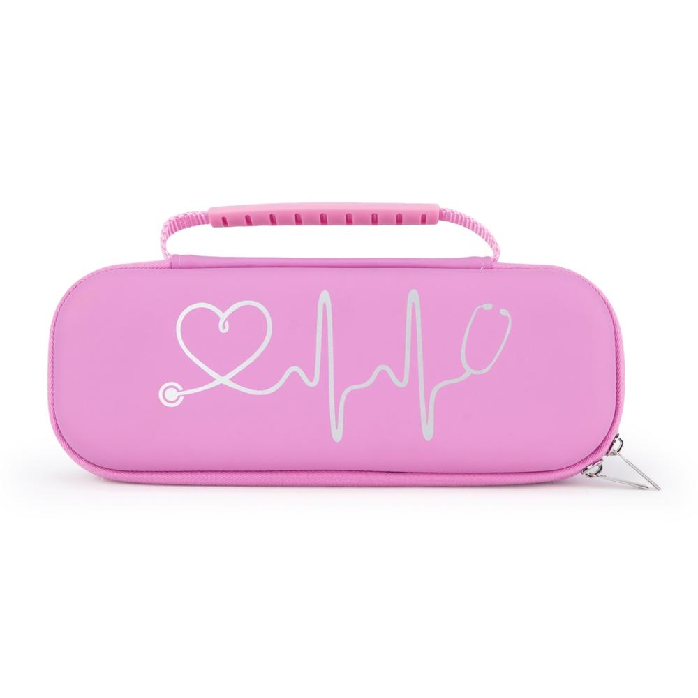Estuche para Estetoscopio y Accesorios Clásico Rosado Bebé