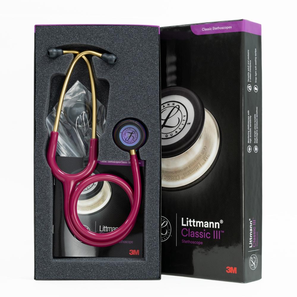 Estetoscopio Littmann Classic III Frambuesa Arcoíris 5806