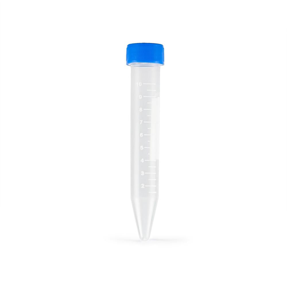 Tubo Cónico con Tapa de 10 Ml Estéril Bolsa 100 Und