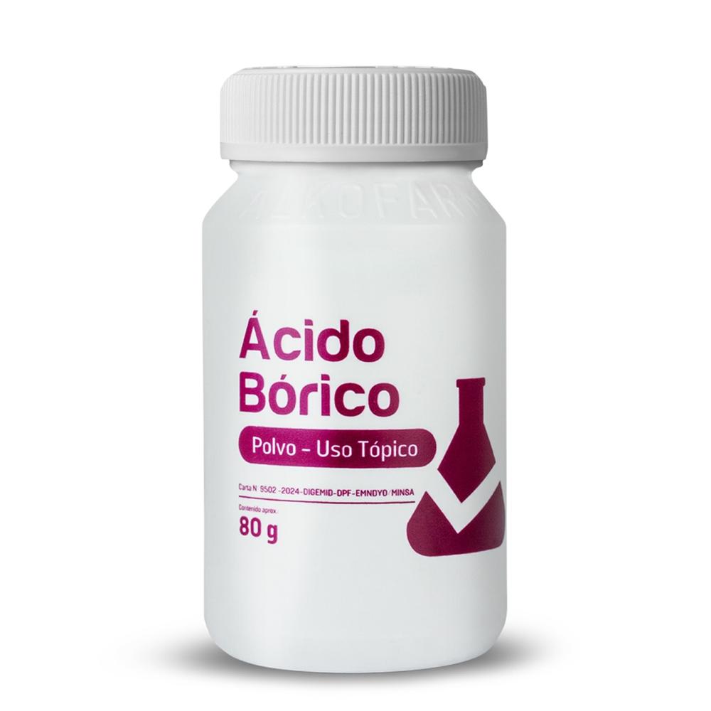 Ácido Bórico de 80 Gr