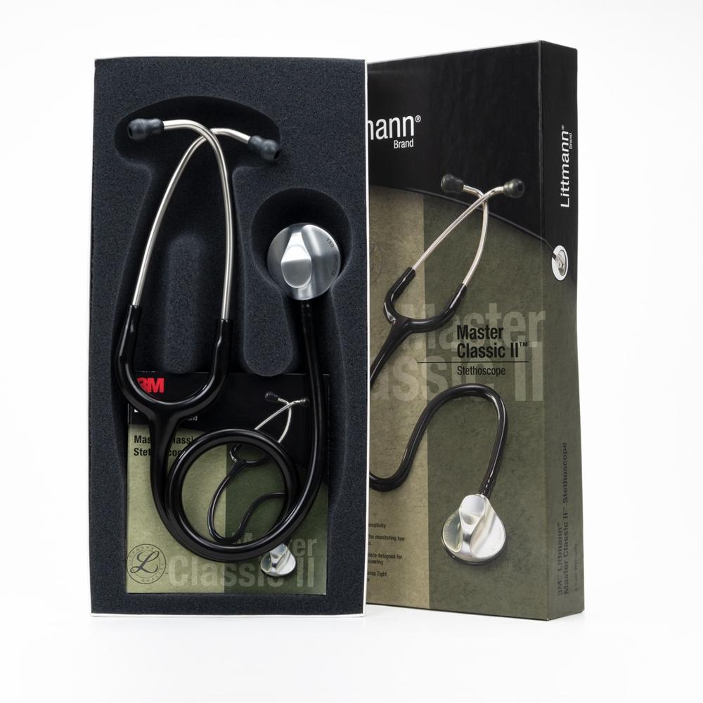 Estetoscopio Littmann Master Classic Ii Negro 2144l